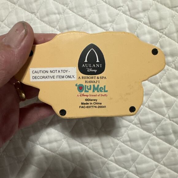 *New Disney Aulani Celebrate Ohana Duffy Stella Olu Shelly Gelatoni Photo Holder - Picture 10 of 12